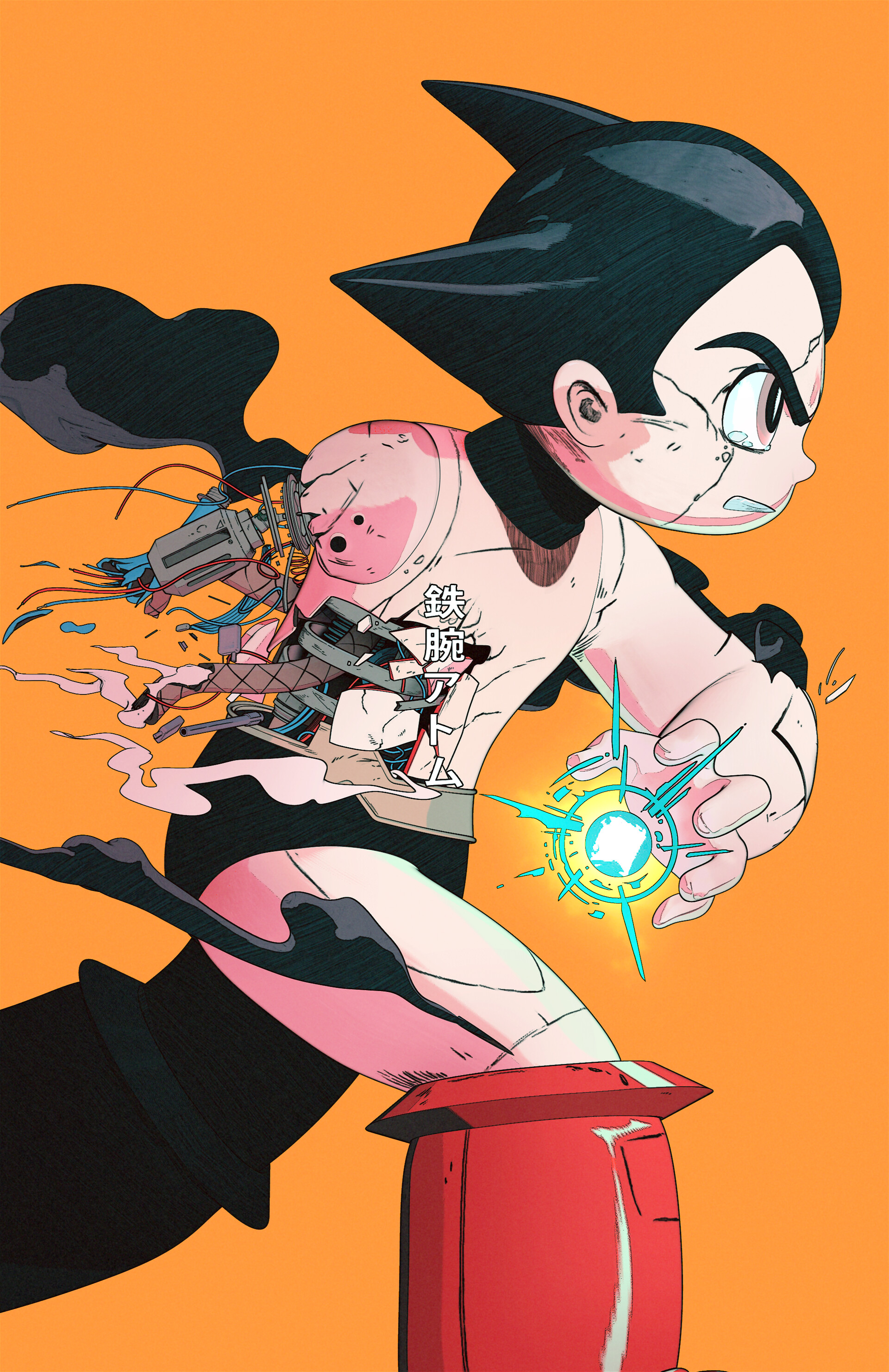 Artstation Astro Boy Chun Lo 3d Fan Art Emma Koch