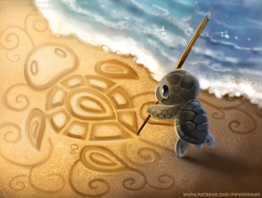 ArtStation - #2685. Sand Doodling - Illustration