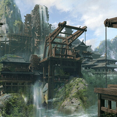 Artstation 班门2 0 Zhibin Jiang