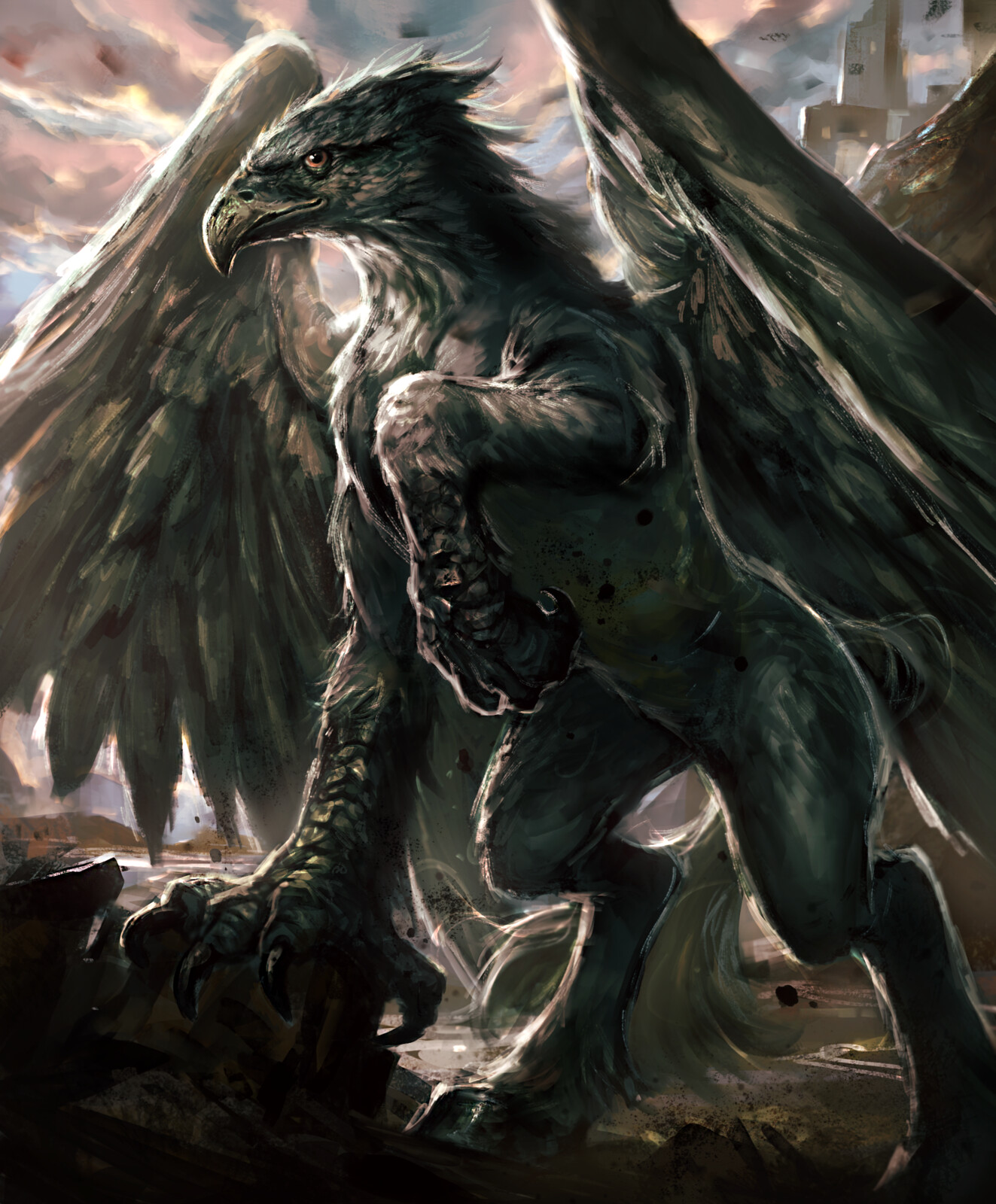 Hippogriff-tcg art