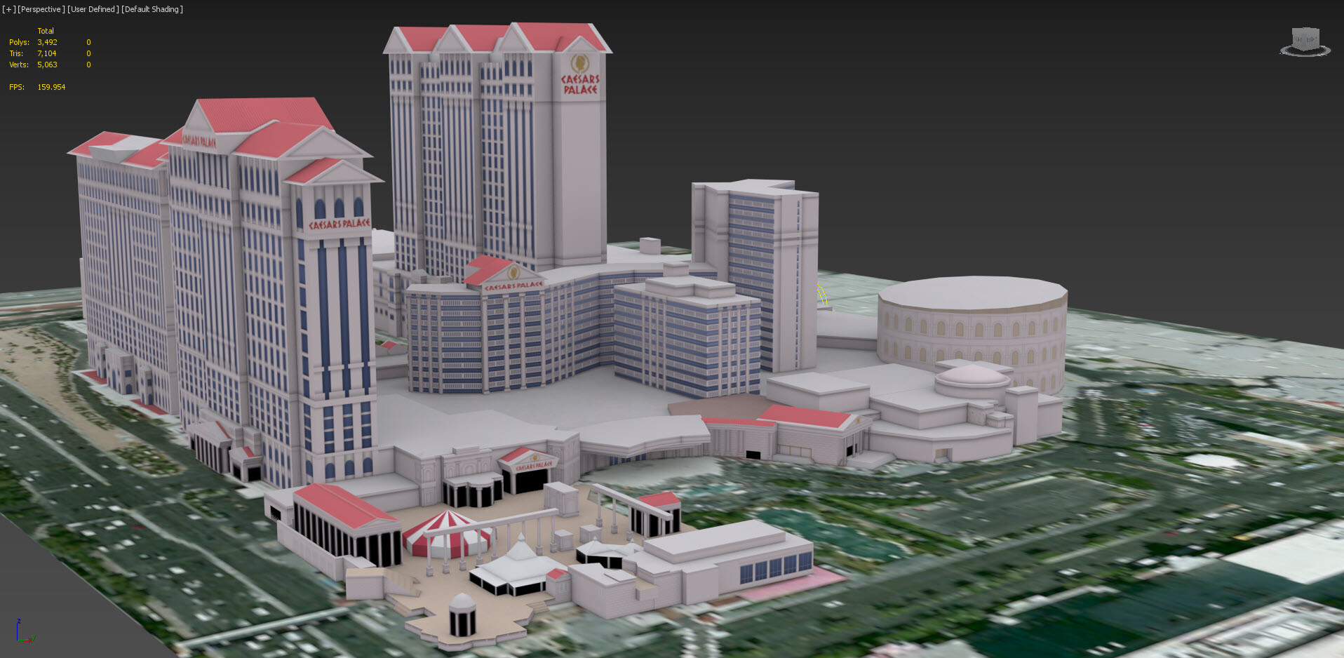 Caesars Palace for Modular City Las Vegas Modular Building MOC
