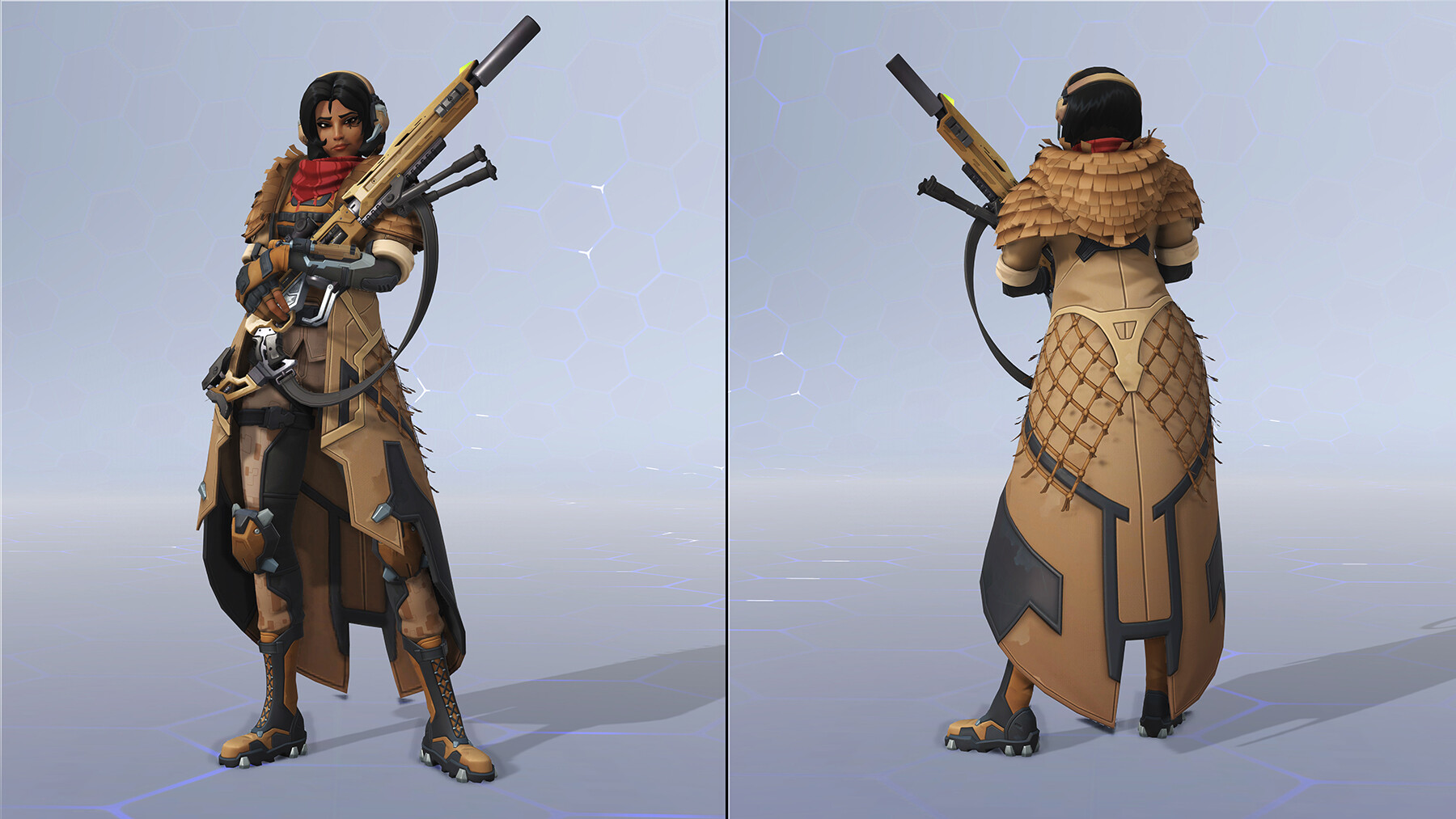 RABCAT GAME ART - OVERWATCH - Tracer 'Atlantic' Character Skin