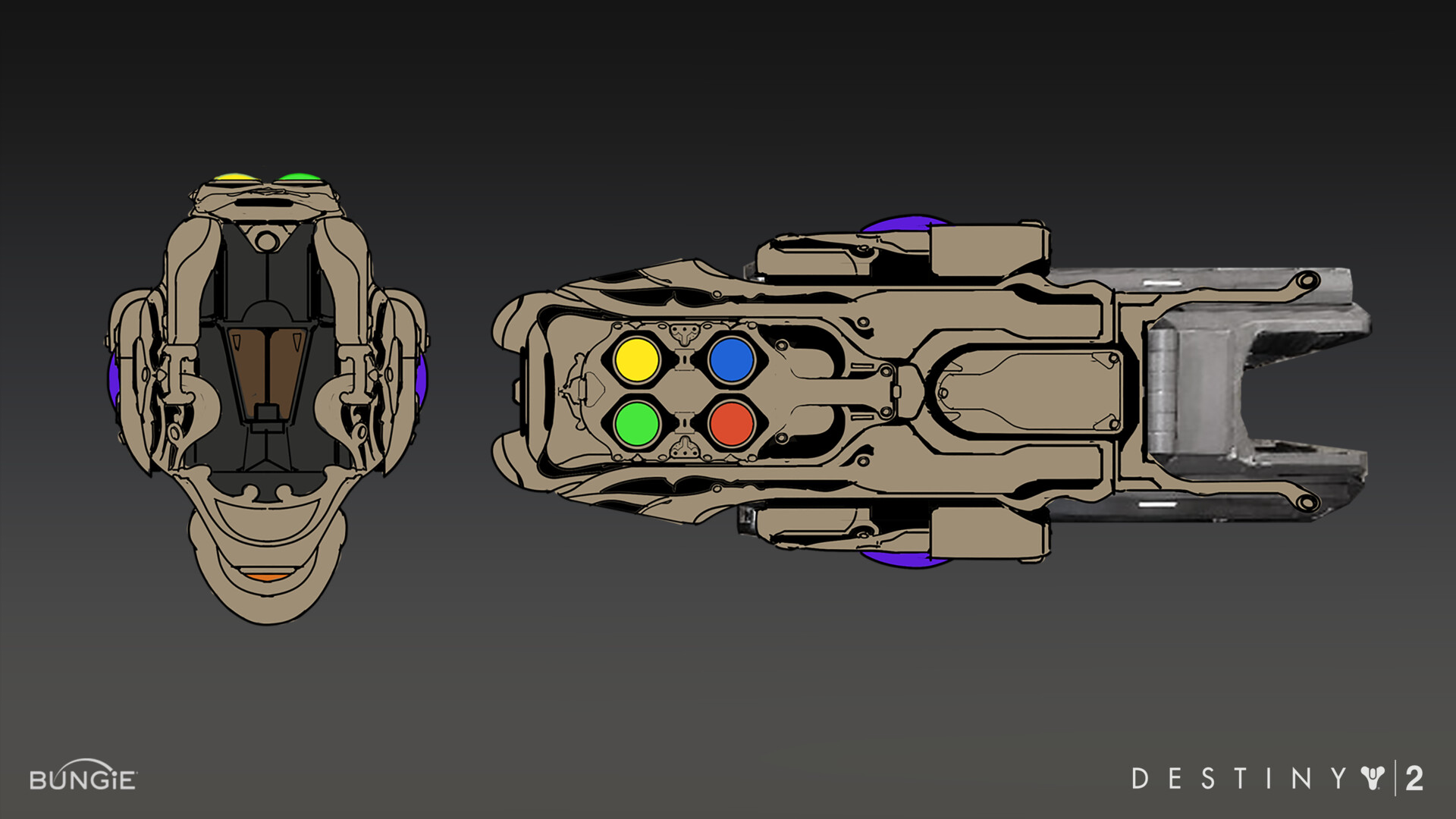 Artstation Destiny 2 Jarngreipr Weapon Design Alex Chu