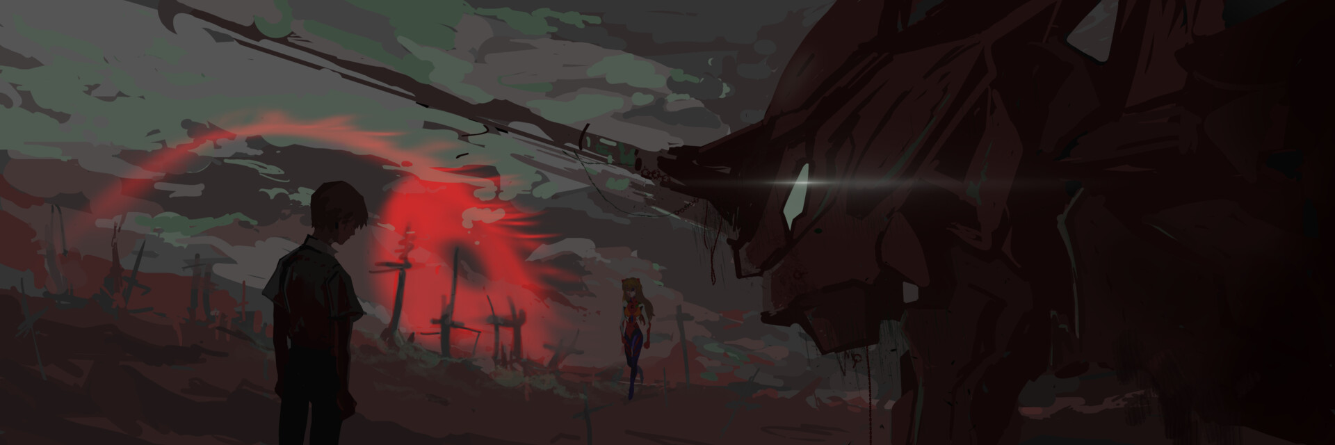 ArtStation The end of Evangelion