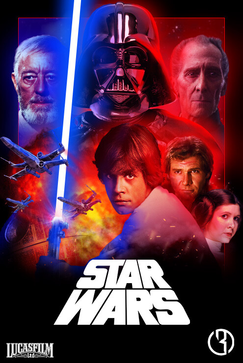 affiche star wars iv
