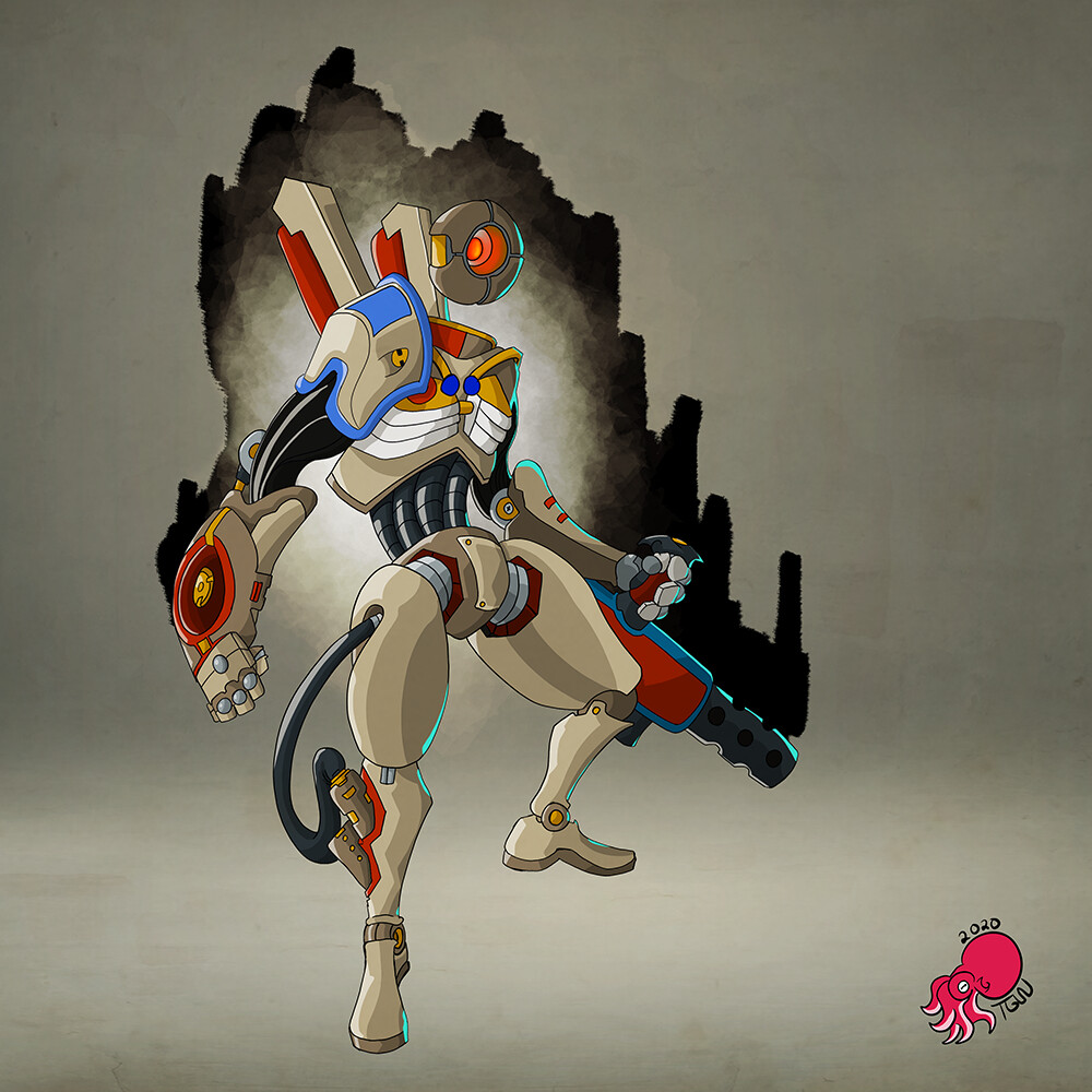 Mysterious war machine