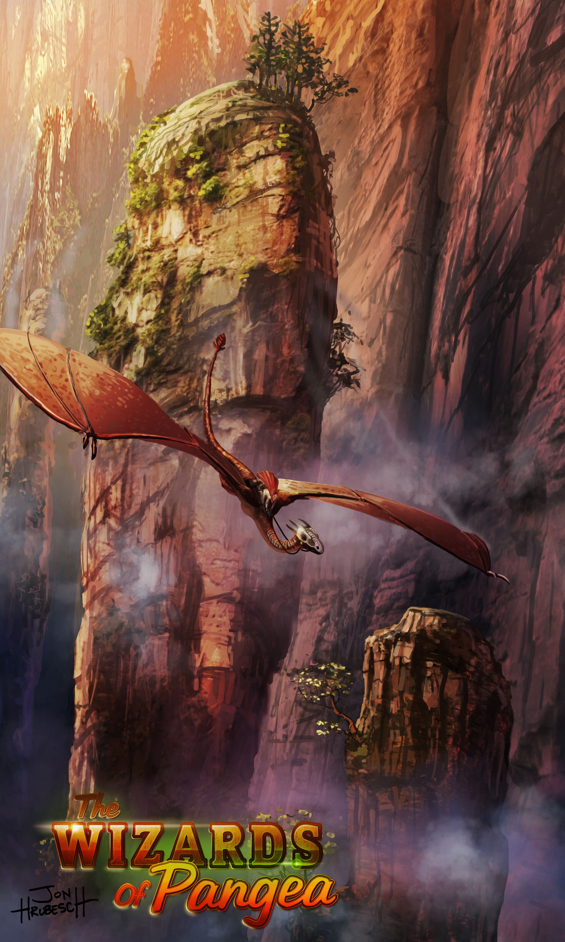 ArtStation - Taking Flight, Jon Hrubesch