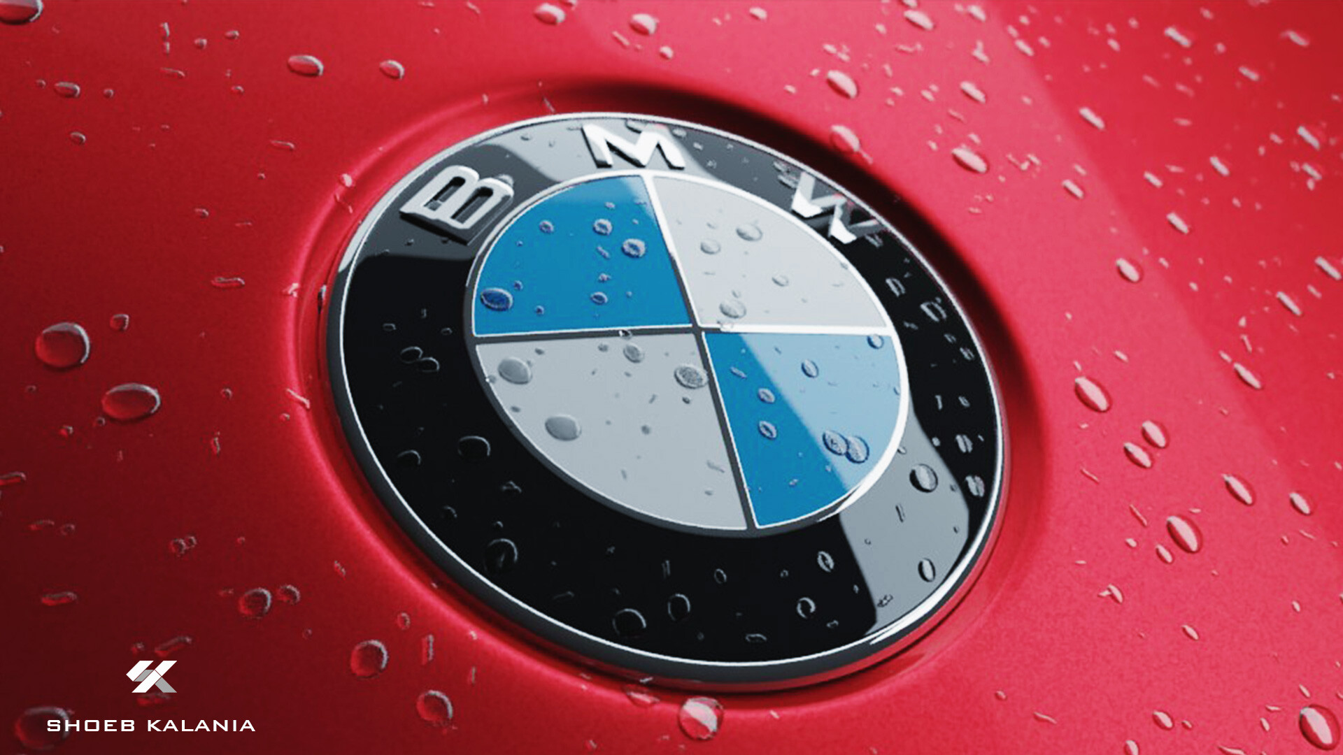 shoeb kalania bmw logo made in blender 3d