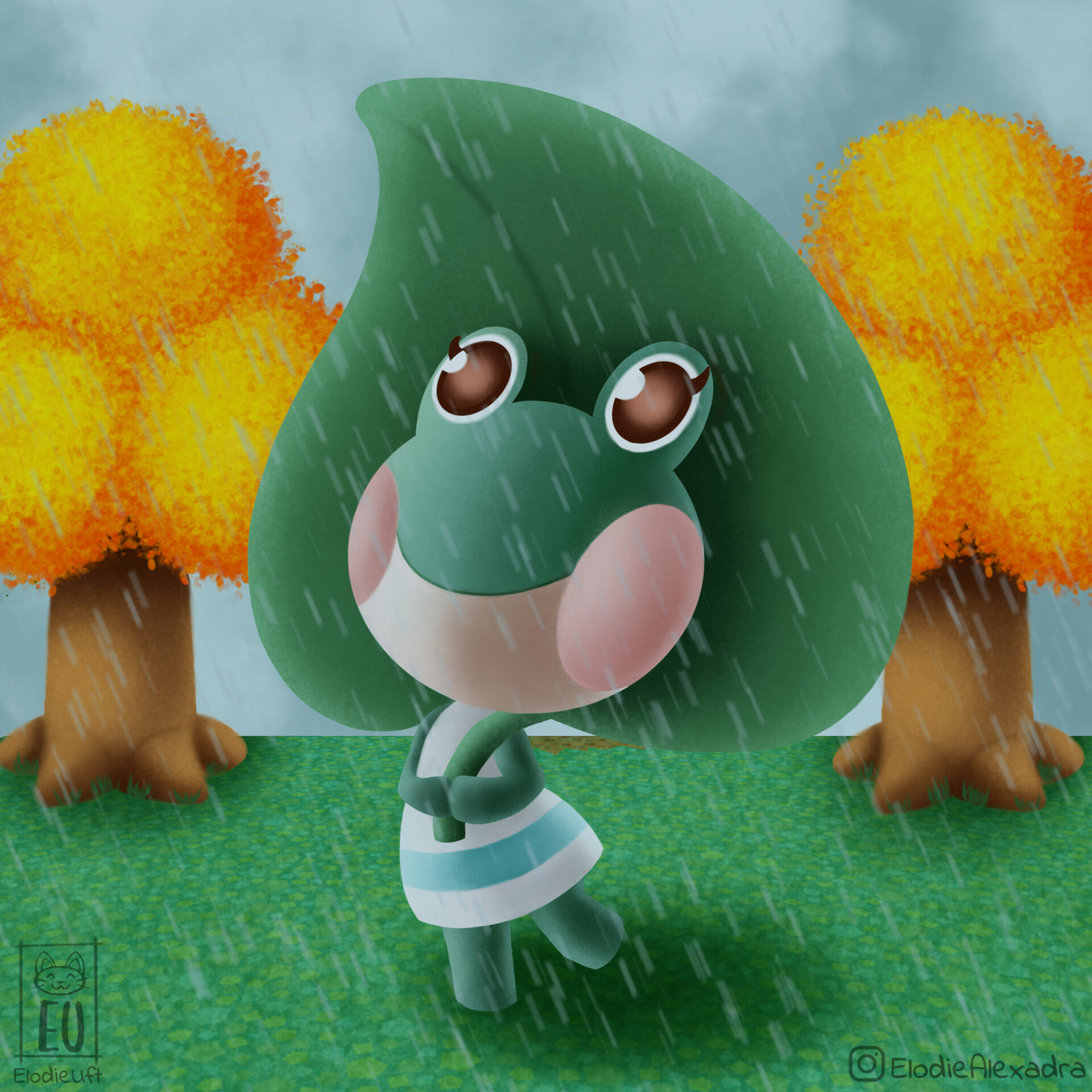 ArtStation - Lily - Animal Crossing