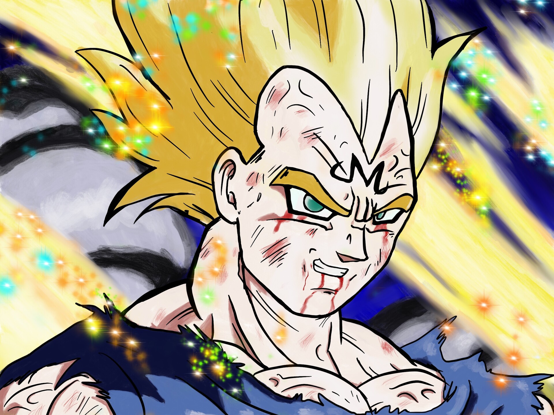 ArtStation - Majin Vegeta