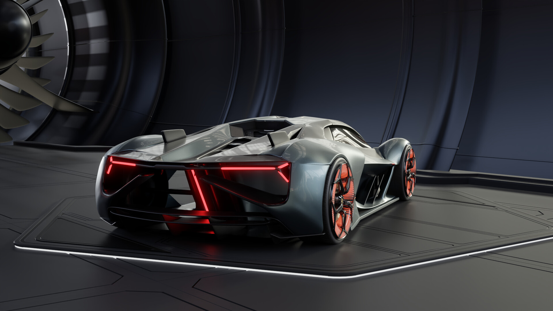 SkilledOn on X: Lamborghini Terzo Millennio Concept car model Commission  with simple interior #Roblox #RobloxDev  / X