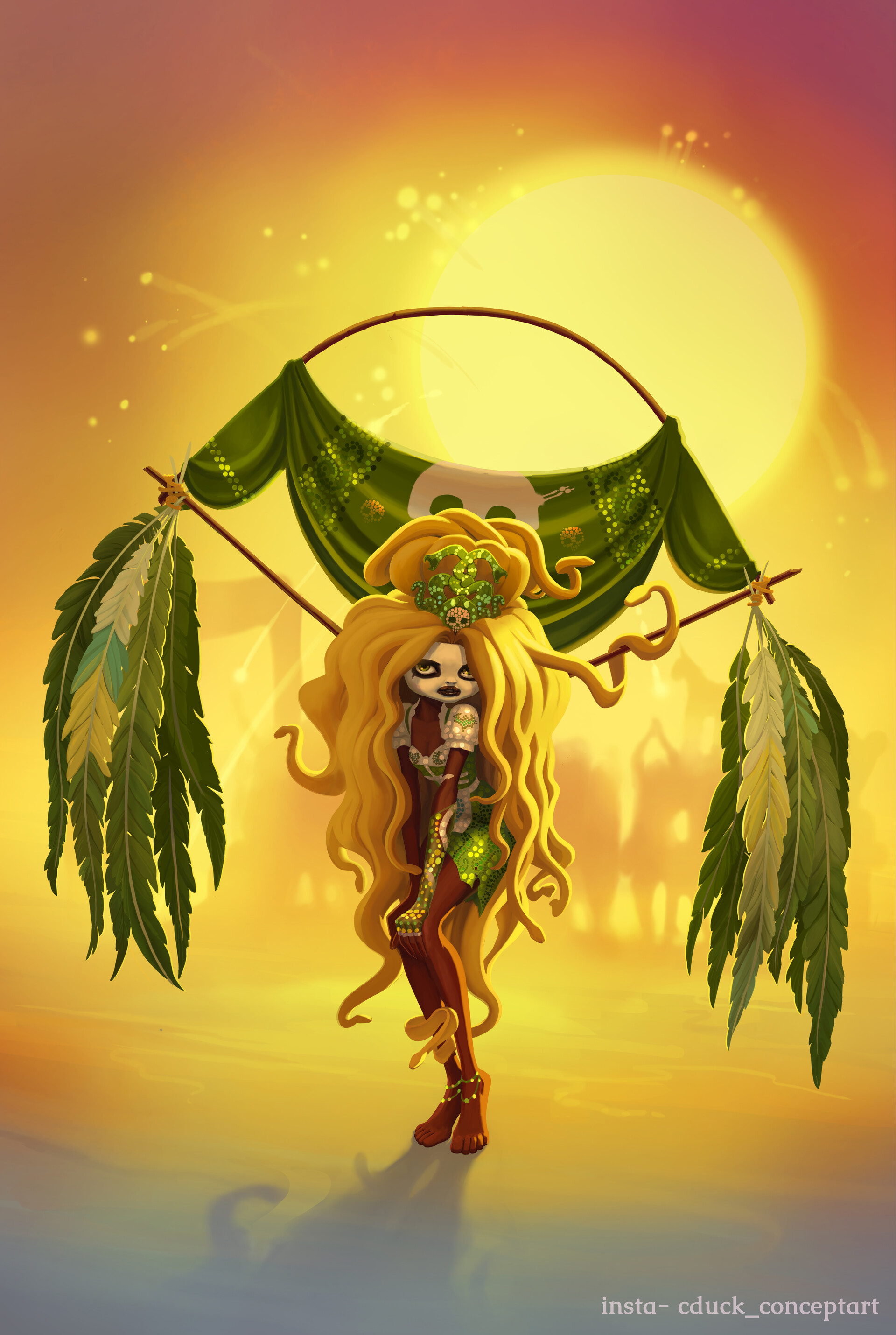 Artstation Alemoa The Seductress Joel Carpenter