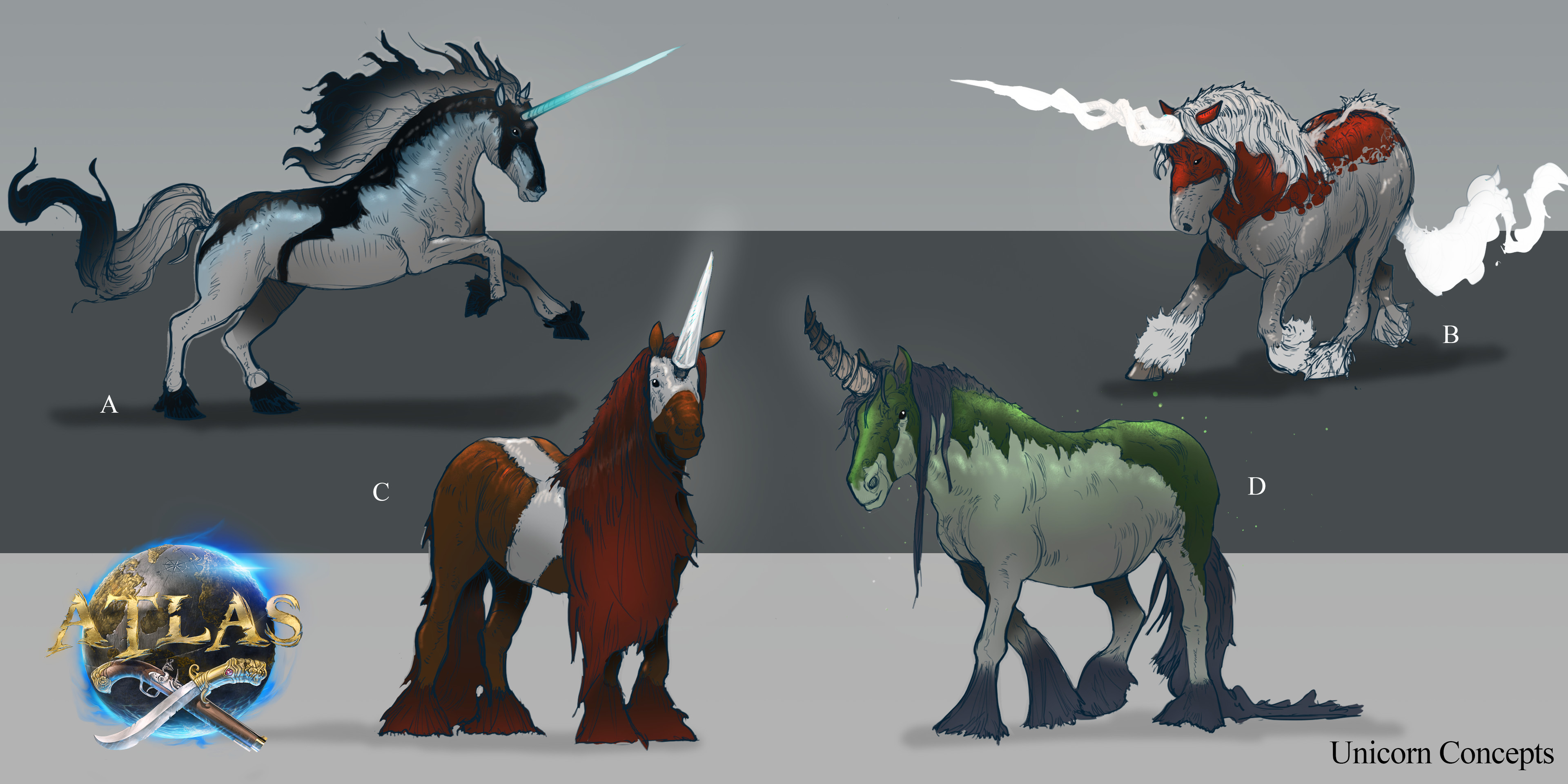 ArtStation - Creature Concept Sheets for Creatures of Sonaria by Twin  Atlas LLC