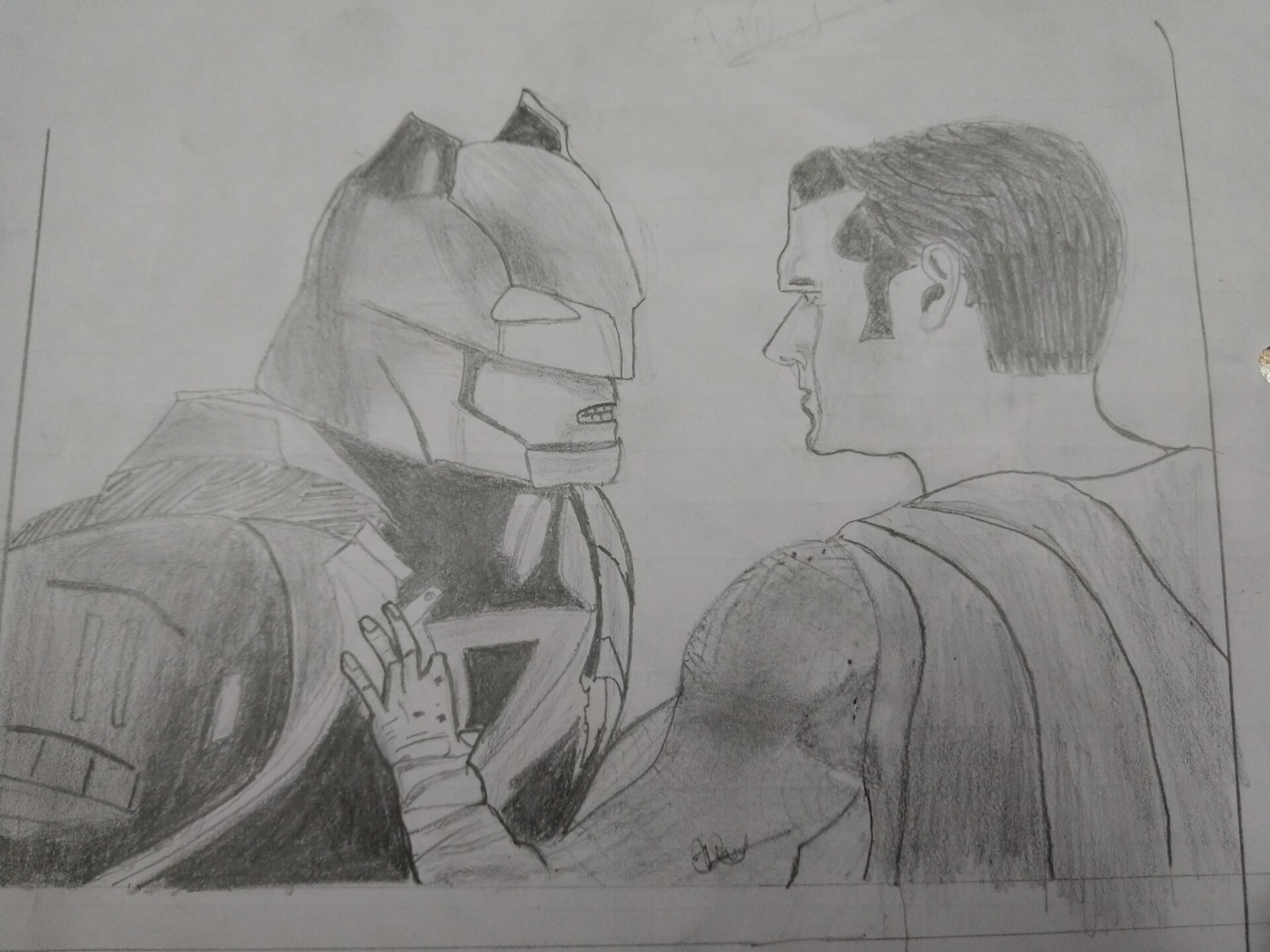 Batman V Superman Dawn Justice Drawing - Drawing Skill