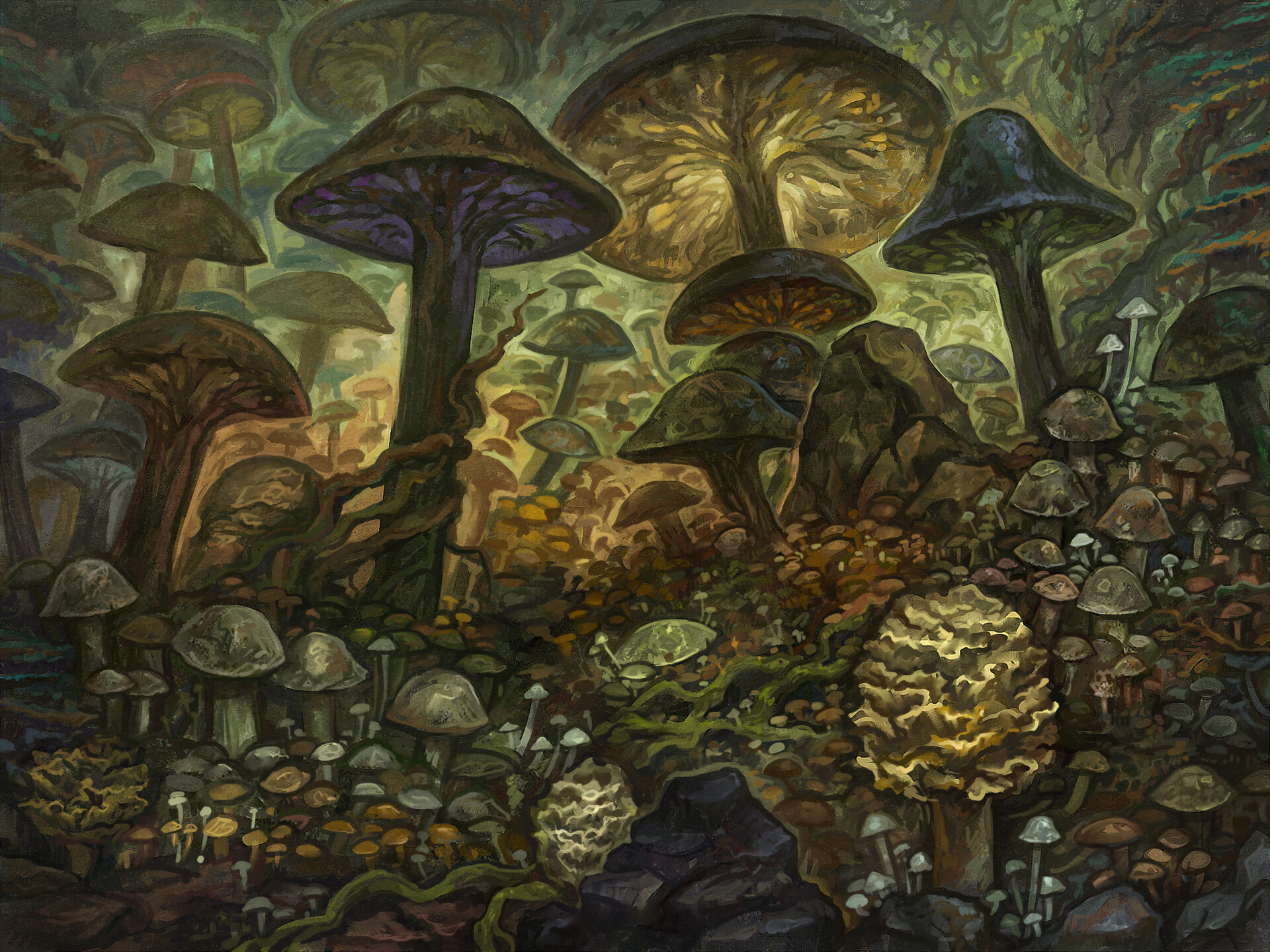 ArtStation Mushroom Hill