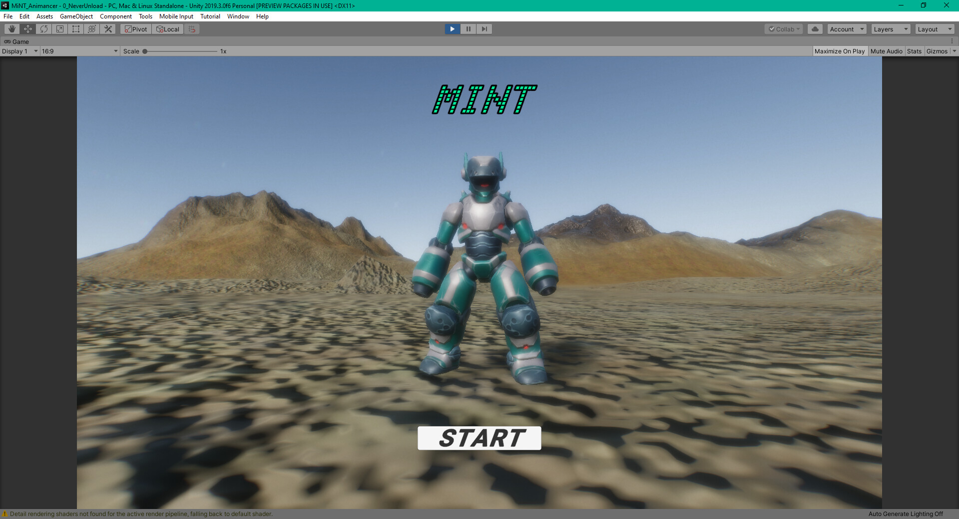 Artstation Mint A 3d Platformer James Cameron