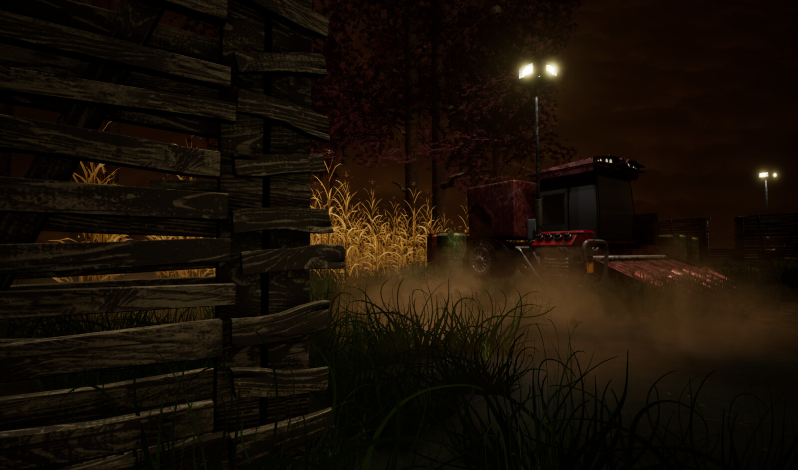 Screenshot of environment in Unreal Engine 4