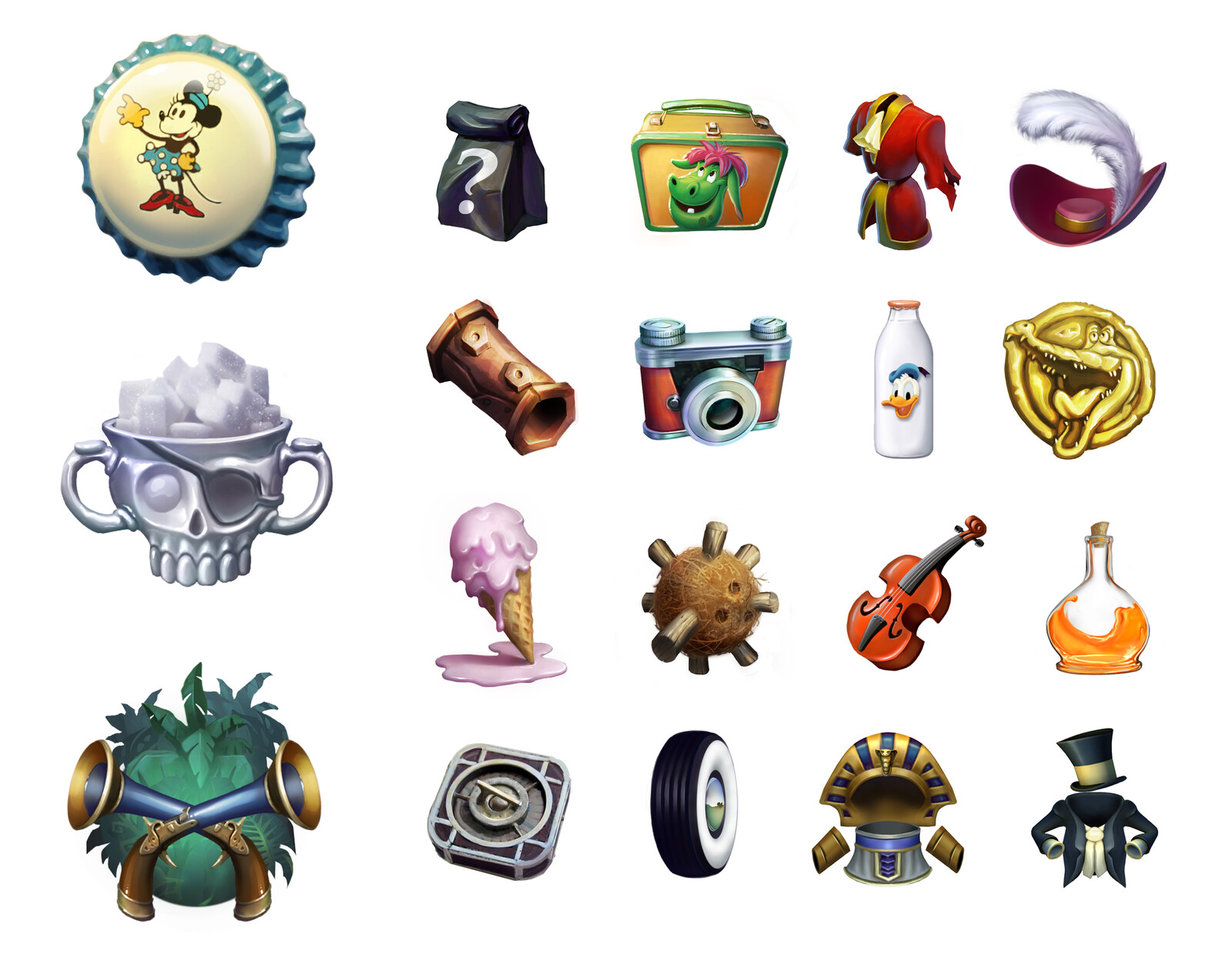 Scott McSorley - Epic Mickey 2 Icons