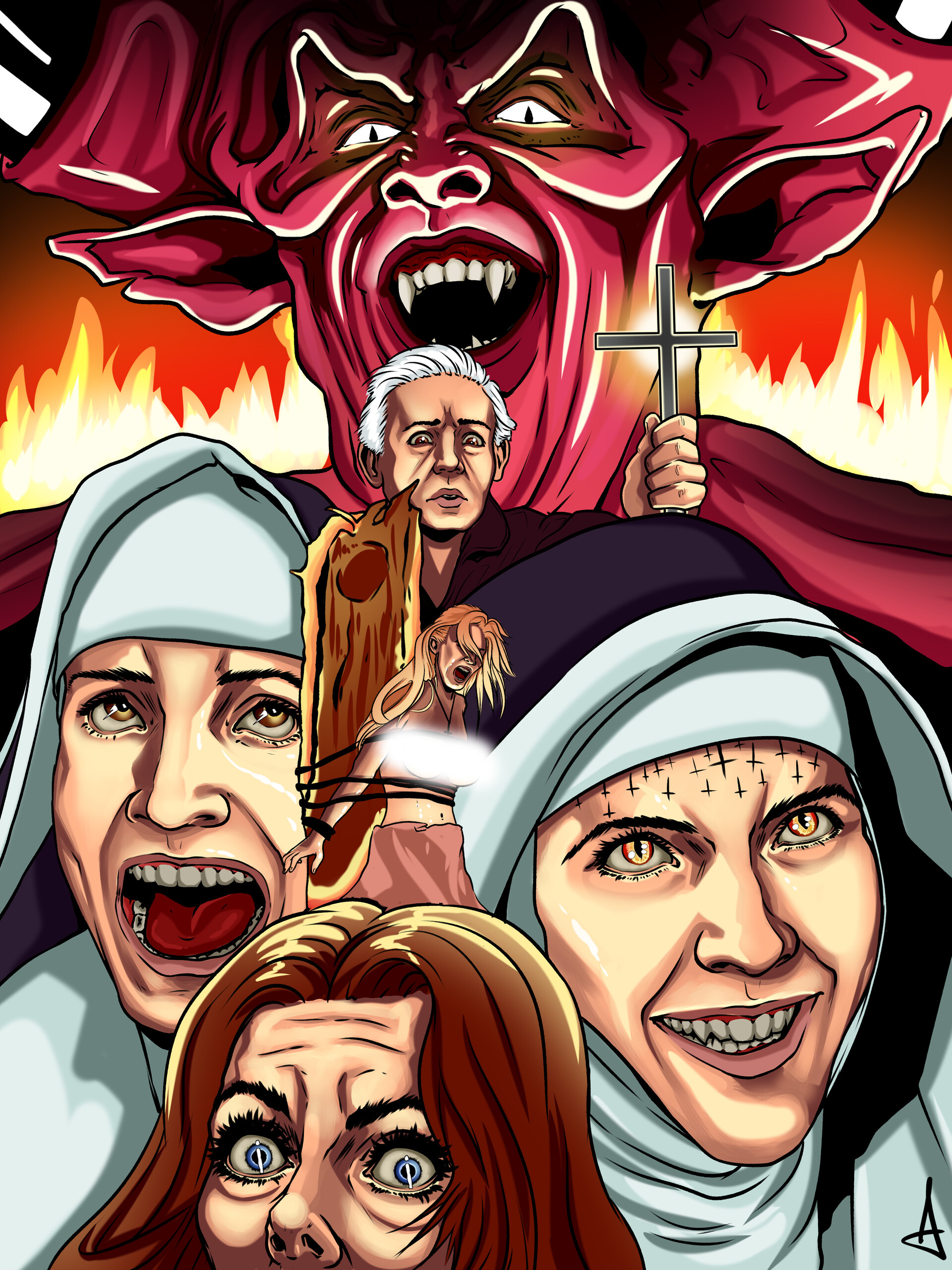 Artstation Welcome To Hell Kiato Shioma