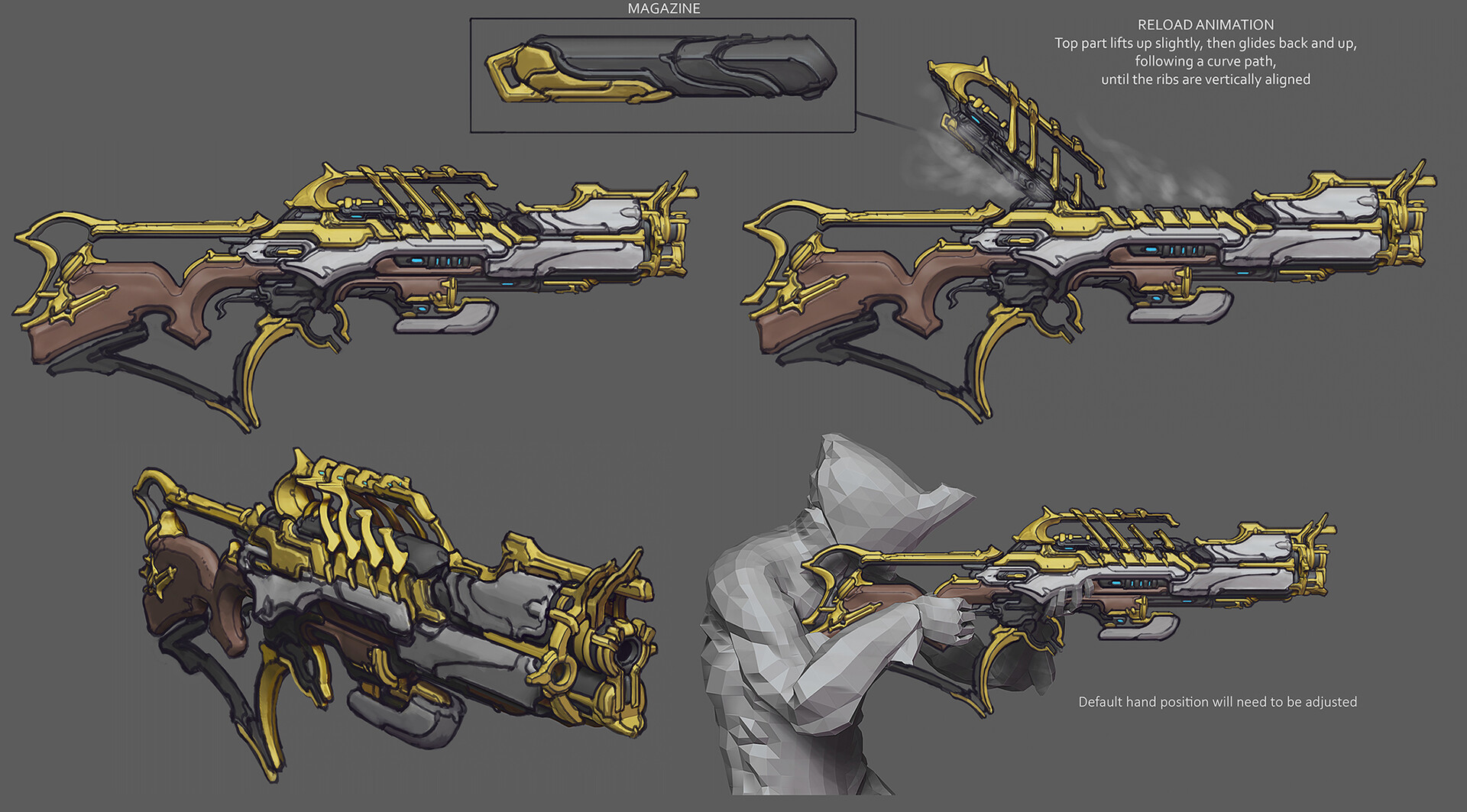 Corinth Prime No Shell Ejection Art Animation Warframe Forums