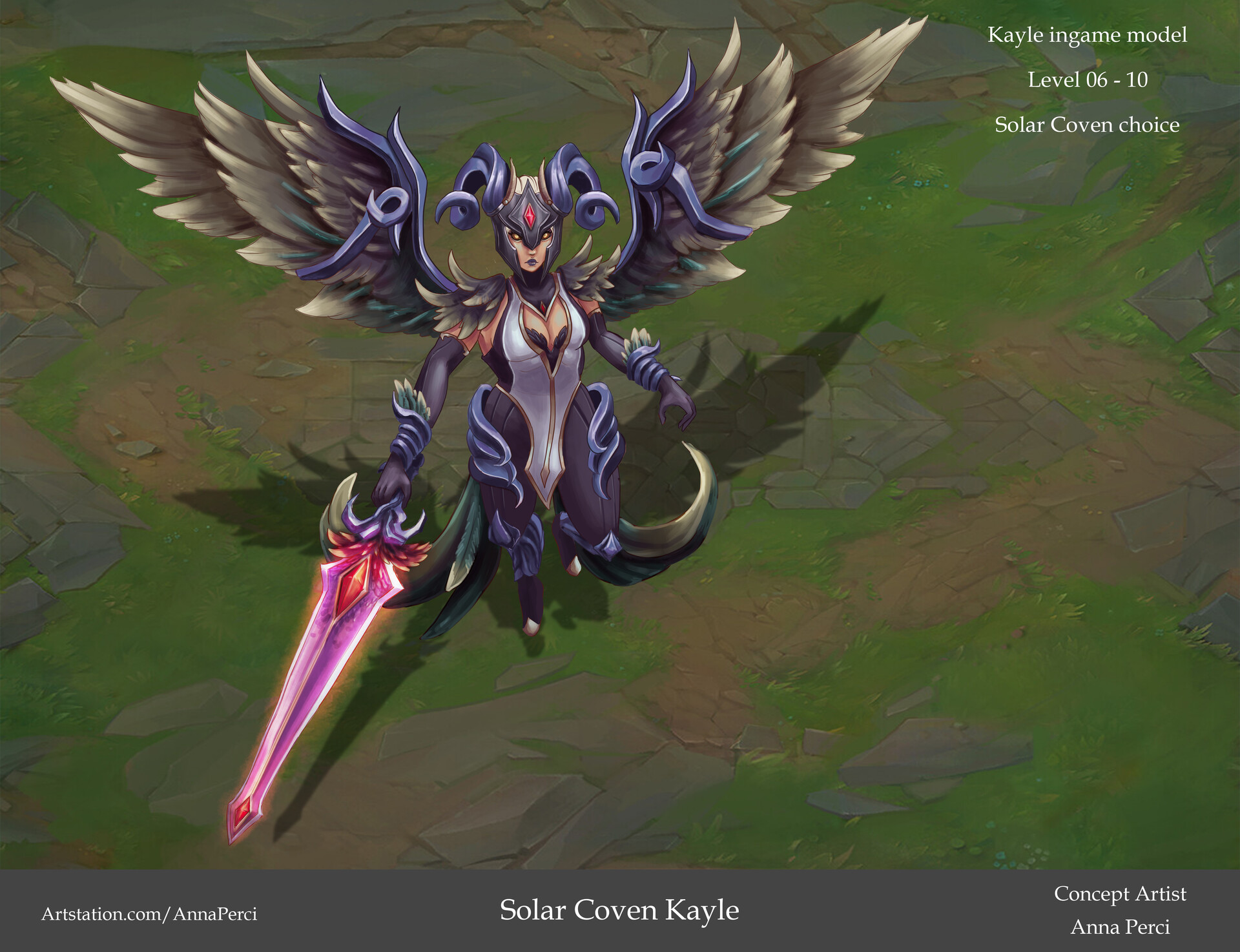 artstation solar coven kayle anna perci