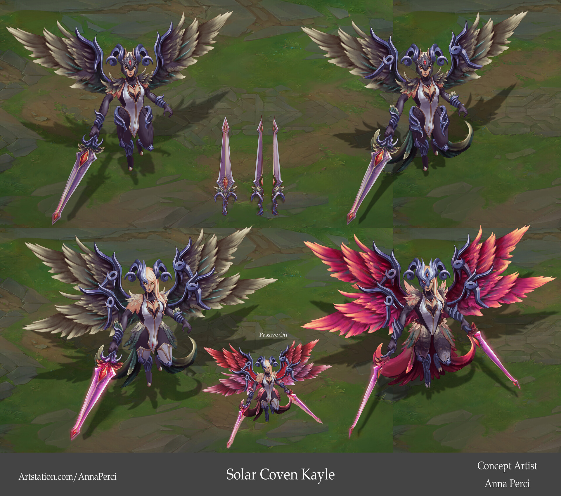 artstation solar coven kayle anna perci