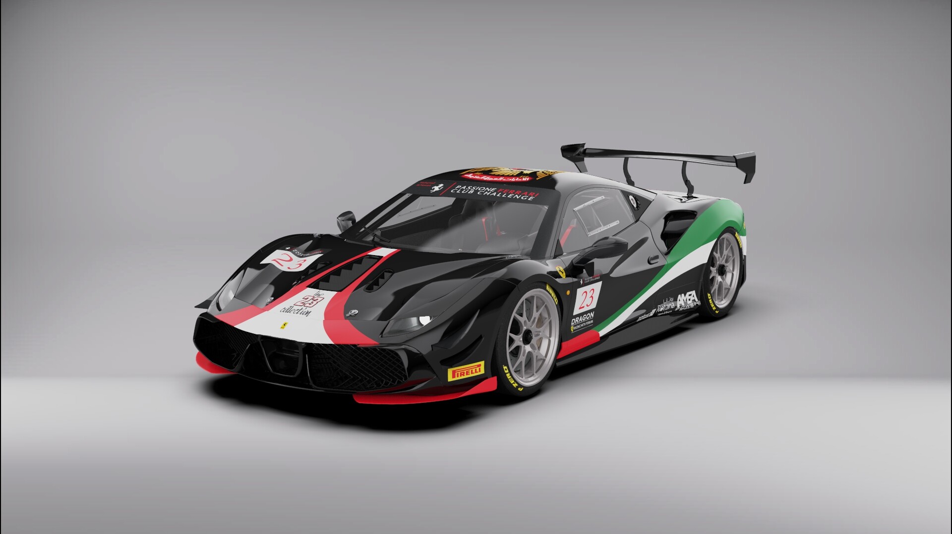 2020 ferrari 488 challenge evo