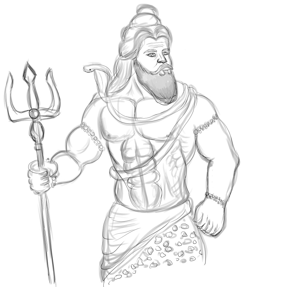 490+ Drawing Of The Lord Shiva Stock Illustrations, Royalty-Free Vector  Graphics & Clip Art - iStock