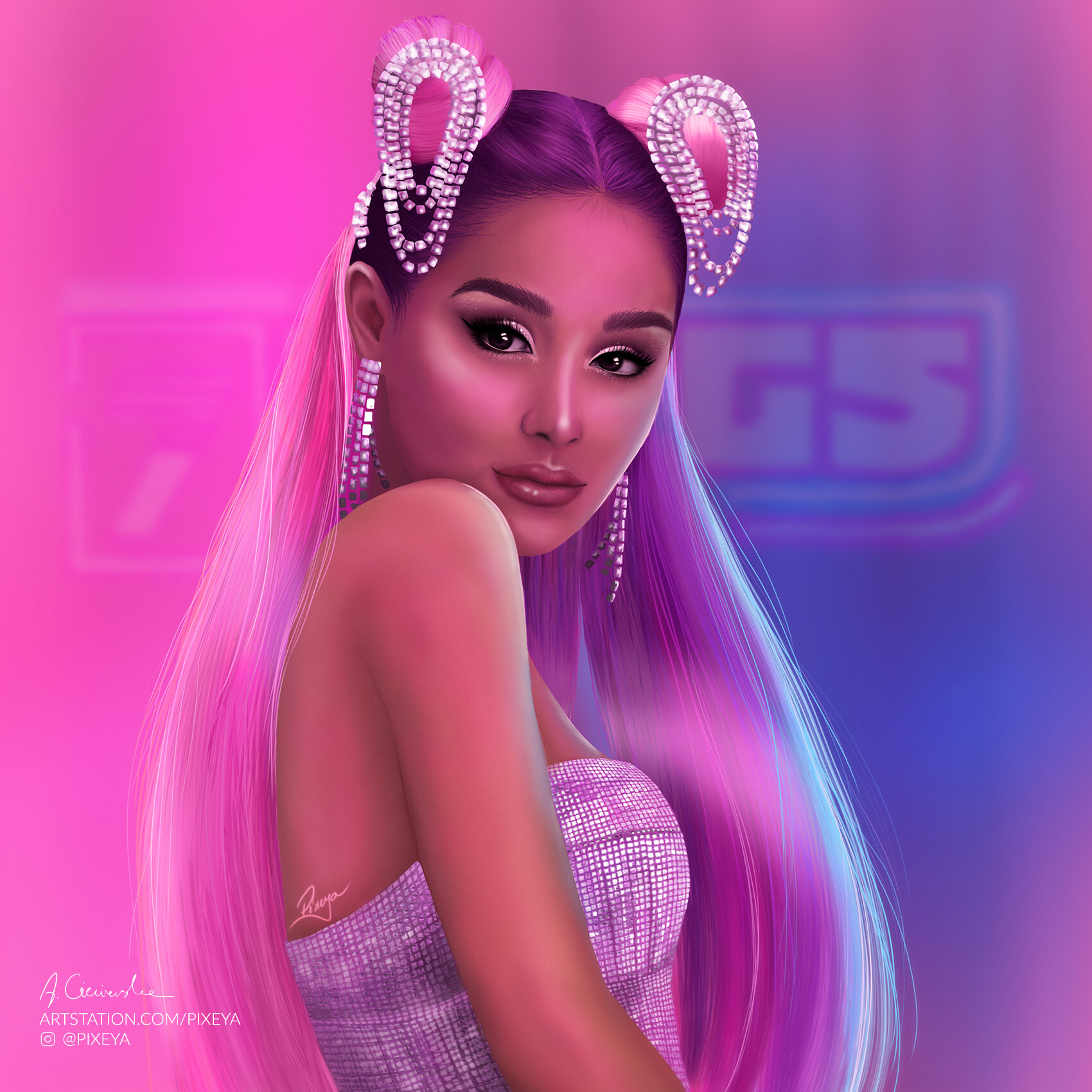 Download Bewitching Ariana Grande 7 Rings Wallpaper | Wallpapers.com