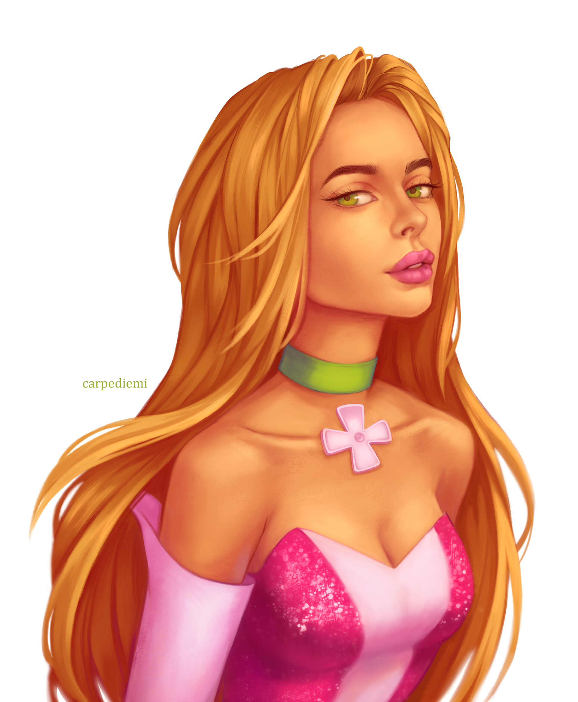 Artstation Flora Winx Club Portrait Alexandra Ryder