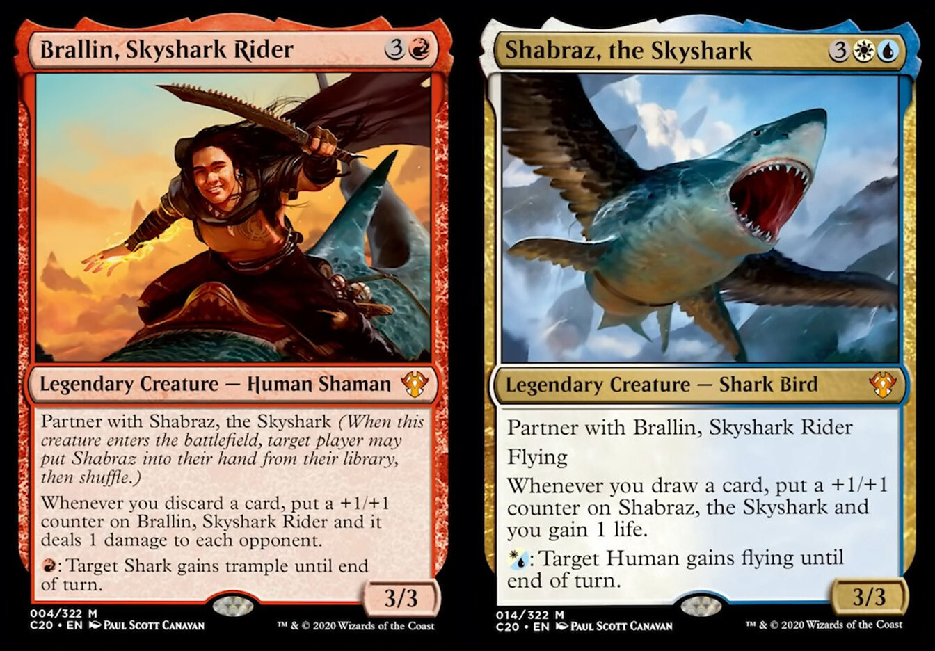 Paul Canavan Mtg Brallin Skyshark Rider