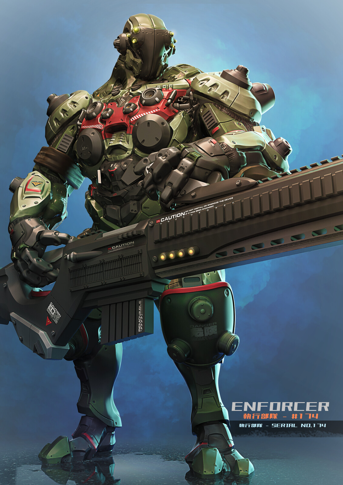 Military Police Enforcer Concept