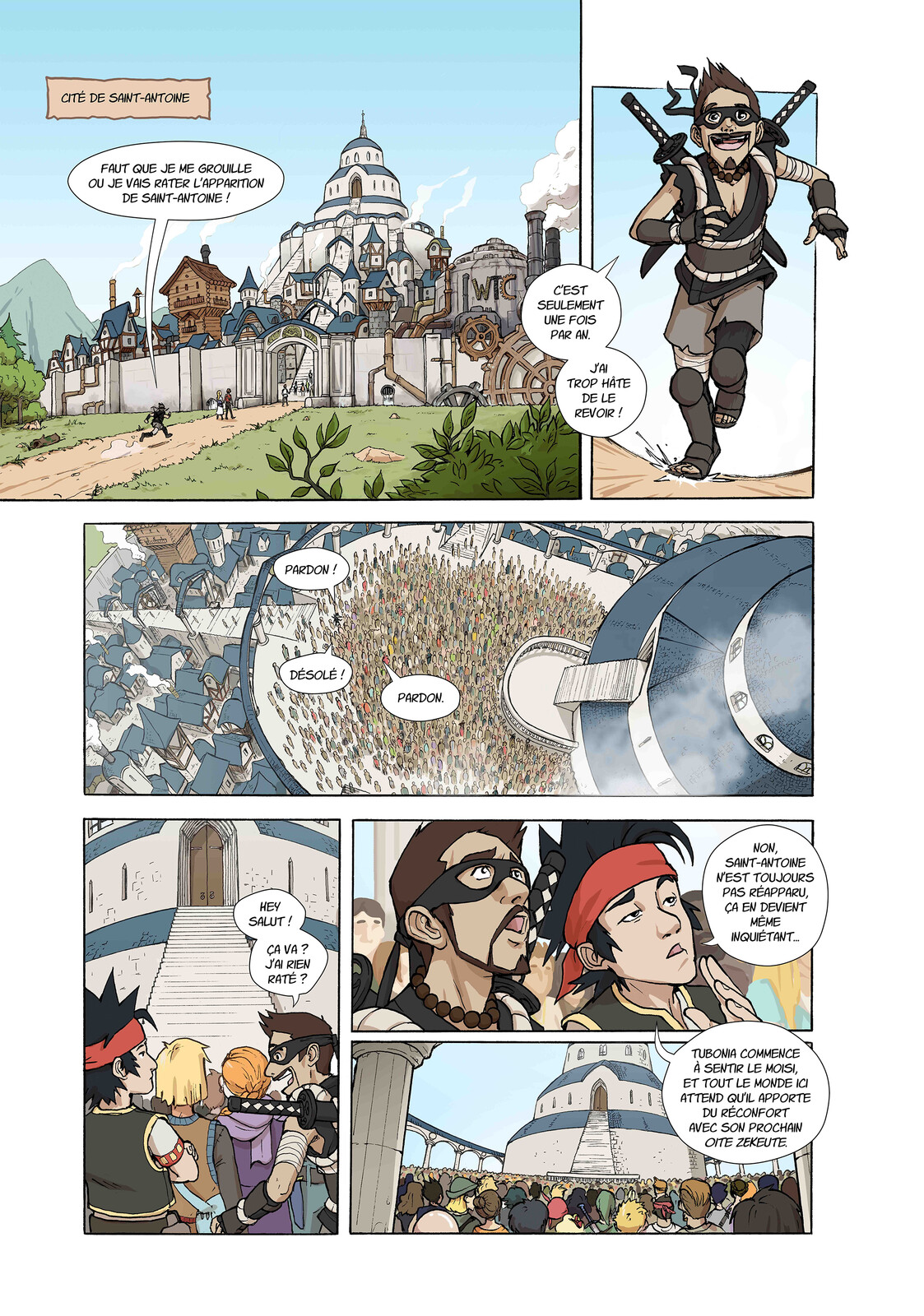 Tubonia, Tome 1, Page 2.