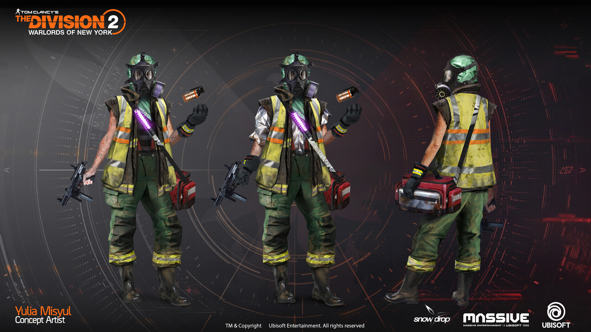 Yulia Misyul The Division 2 Warlords of New York Cleaners Thrower