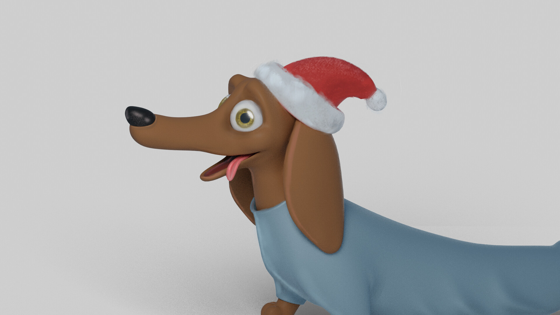 Artstation Cartoon Dog Rig Animation Mikhail Lebedev