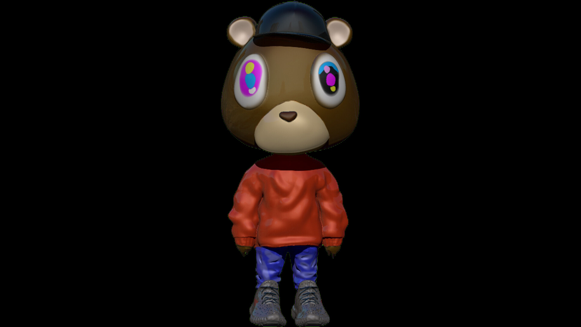 Christopher Albers Yeezy Bear I had never heard of it, and decided to sculpt it lol. christopher albers yeezy bear