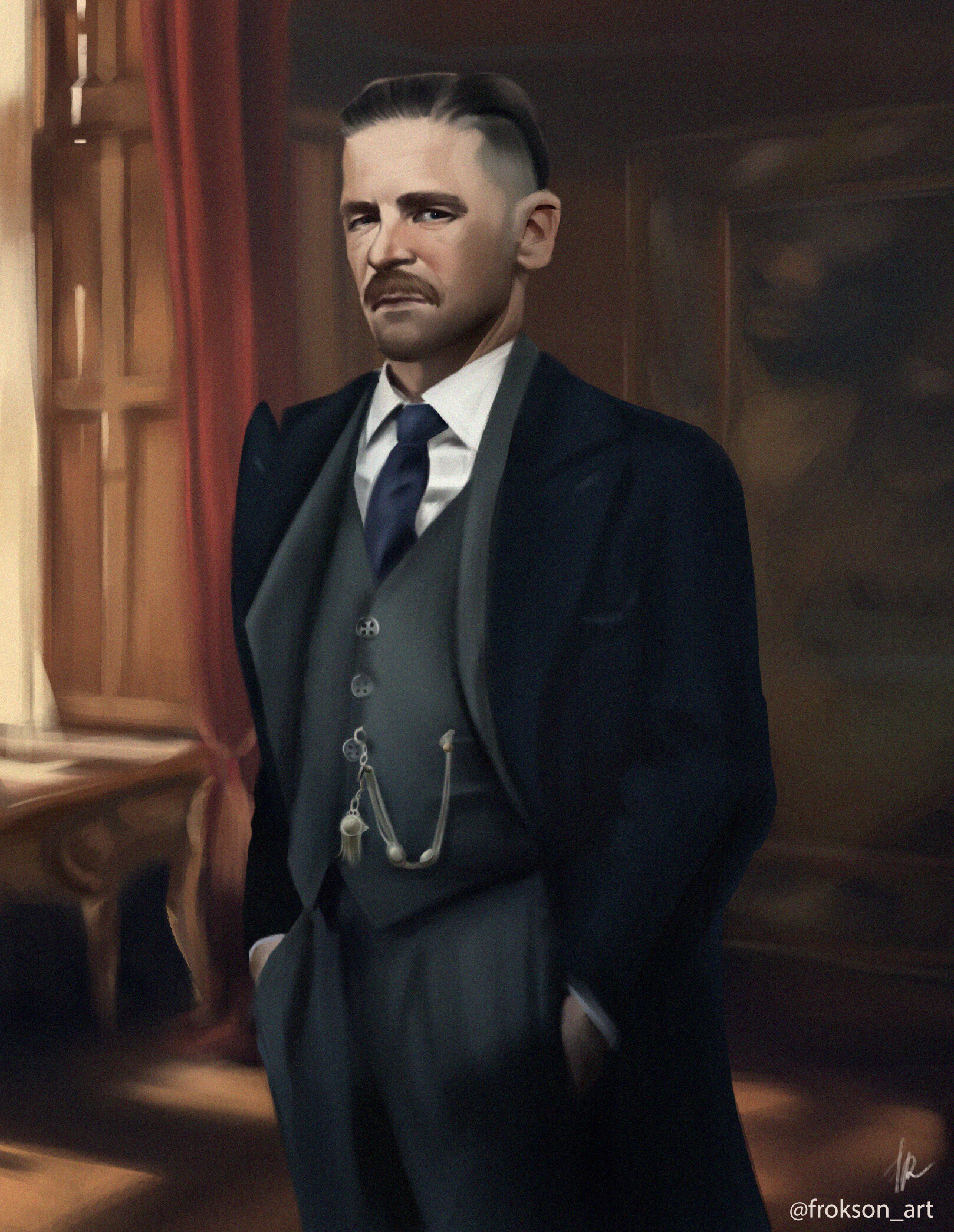 artstation arthur shelby peaky