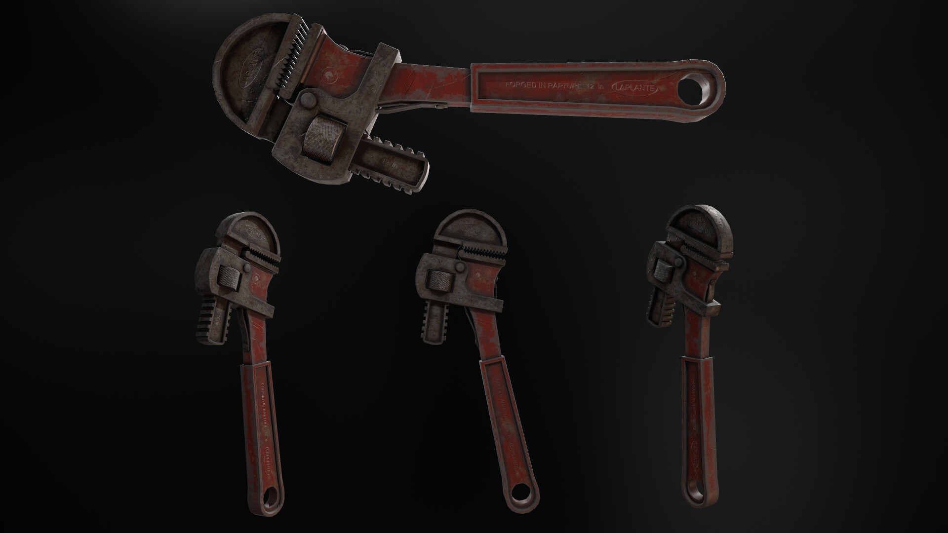 ArtStation BIOSHOCK Wrench