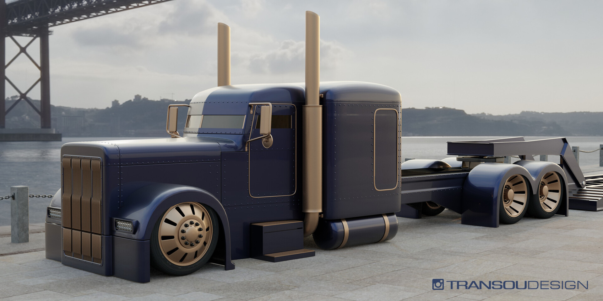 Jeff Transou Custom 379 Peterbilt
