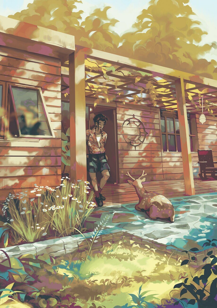 artstation-golden-deer-house