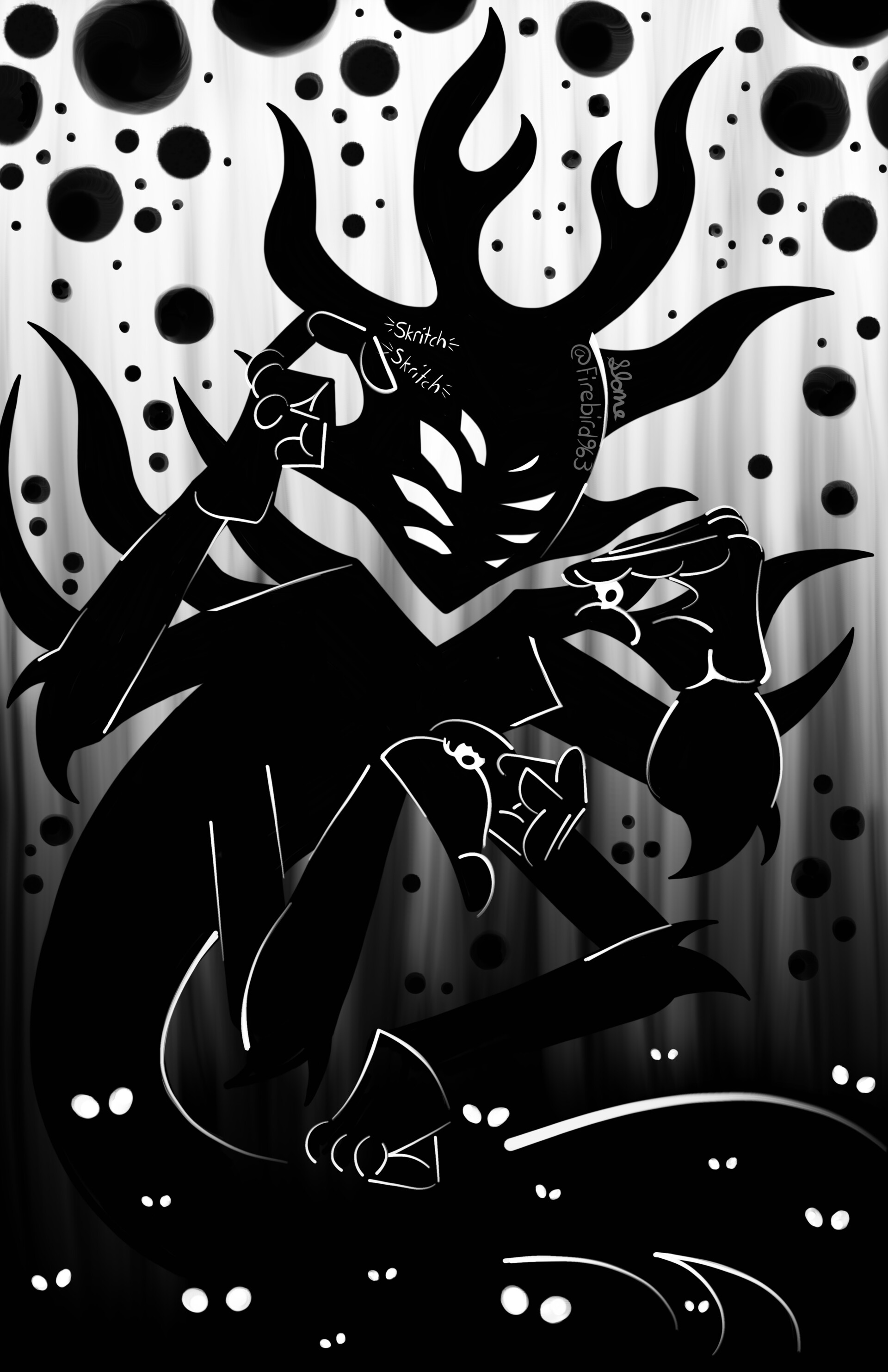 ArtStation Shade Lord vs their own size