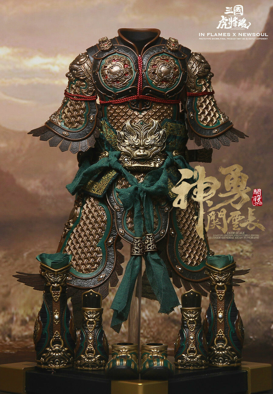 夏柏泽- The 1/6th scale “Sets Of Soul Of Tiger Generals -关云长”