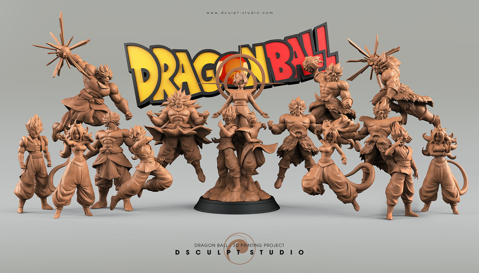 Artstation Dragon Ball 3d Printing Project Diep Duong Van