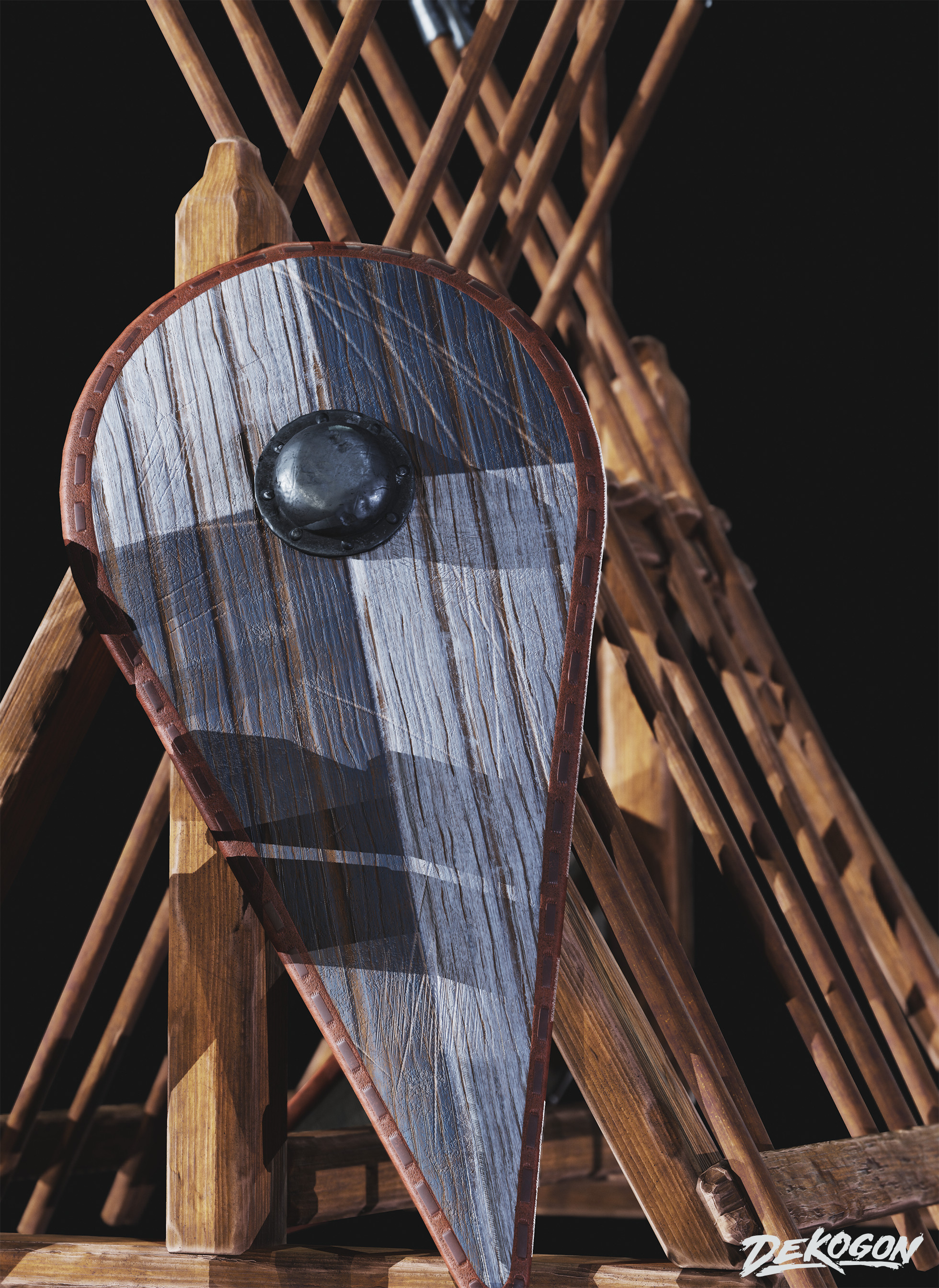 Shaafi Ahmad - Medieval Weapons Rack