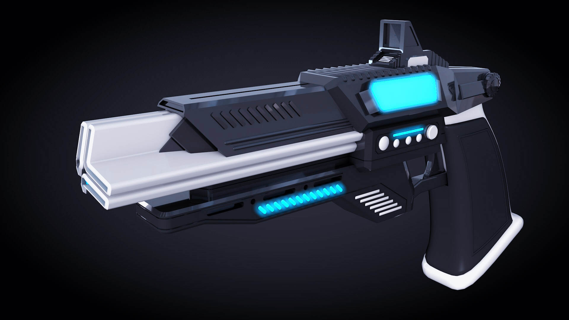 ArtStation - SciFi Gun
