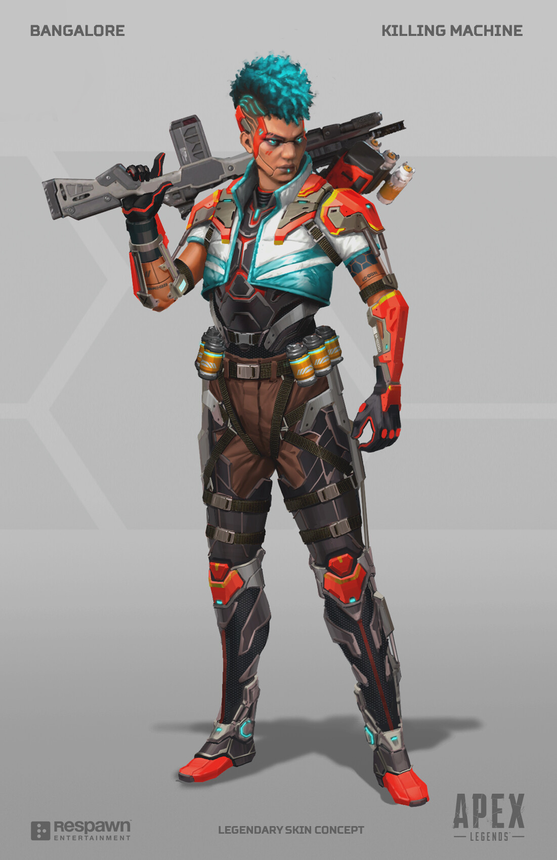 Artstation Apex Legends Bangalore Killing Machine Skin