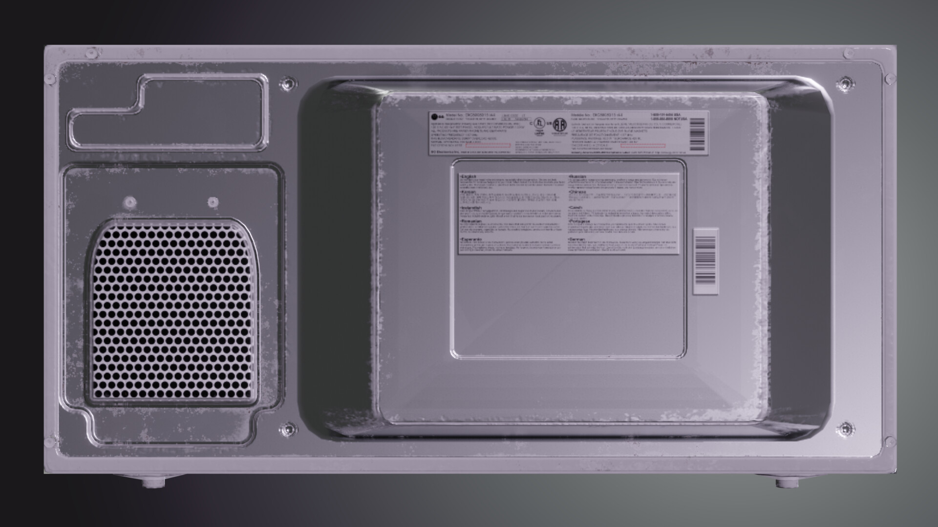 Reece McDonald Microwave Prop (Low Poly)