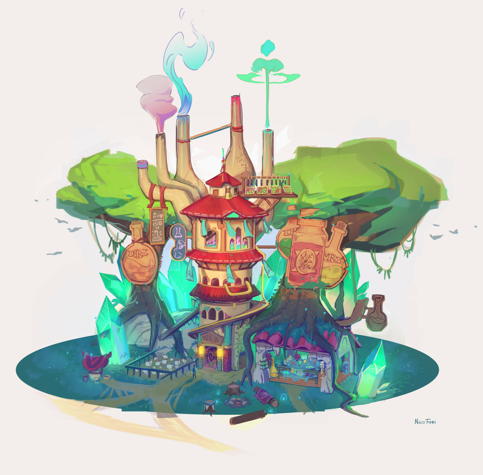 Potion store and manufacturer! :D