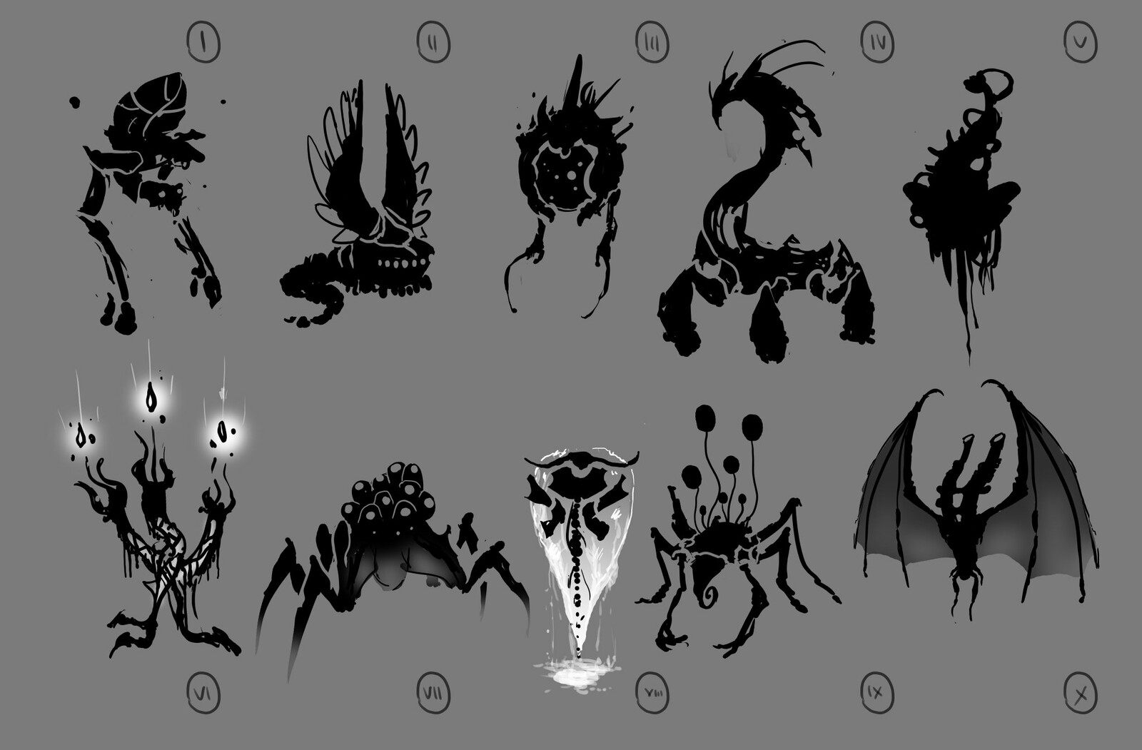 10 silhouette concepts