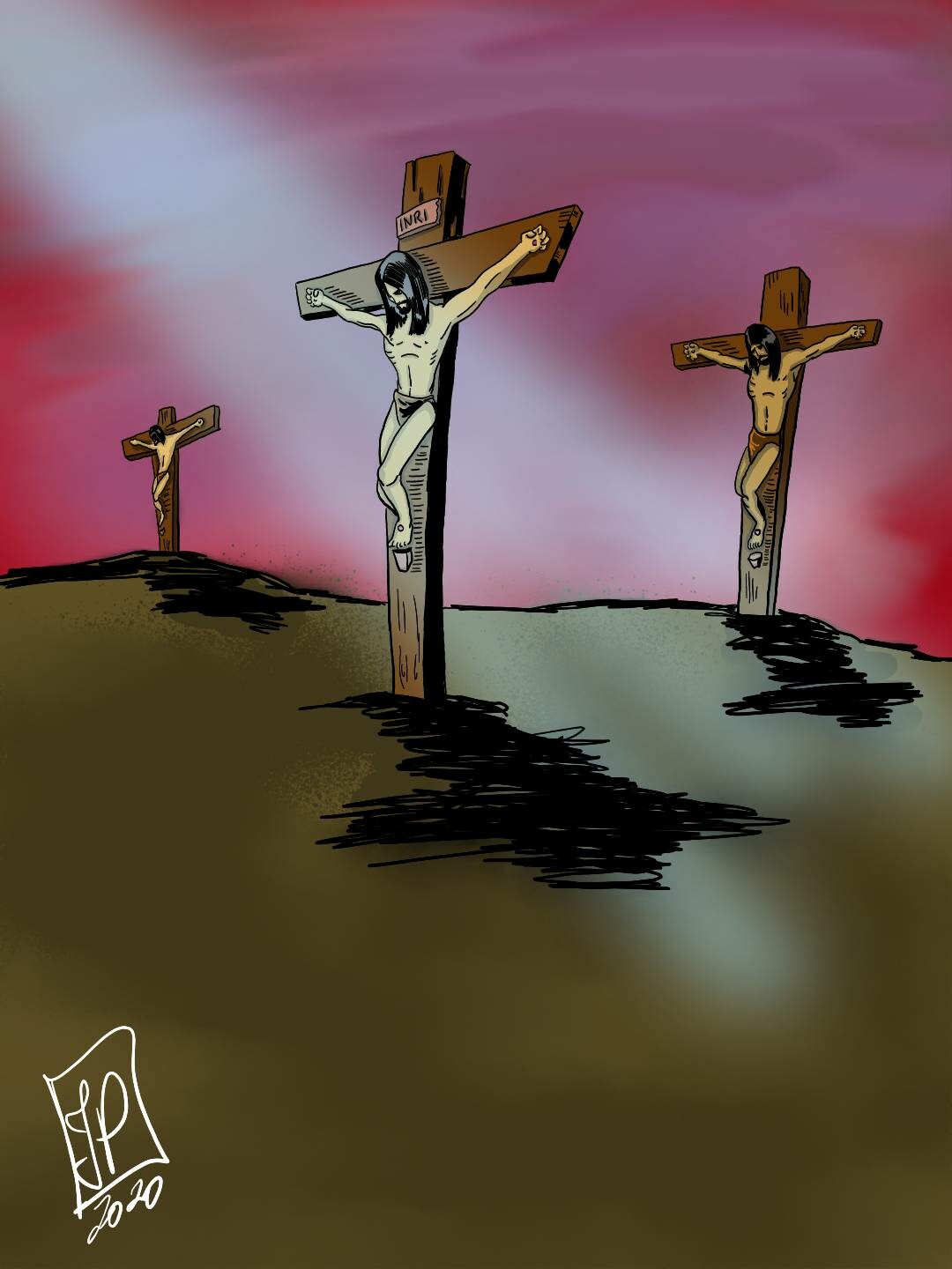 ArtStation - Jesus Christ Crucified